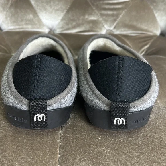 Mahabis Curve classic convertible wool shearling slippers - Picture 4 of 8